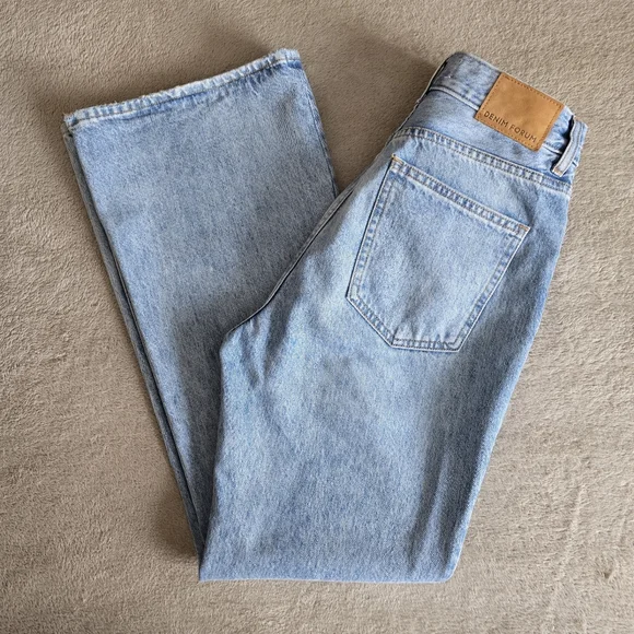 Denim Forum The Marlene 60s High Flare 30L Size 27 - Picture 2 of 13